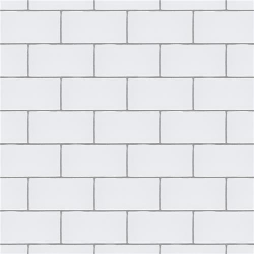 Castillo Matte White 3"x6" Ceramic Wall Tile