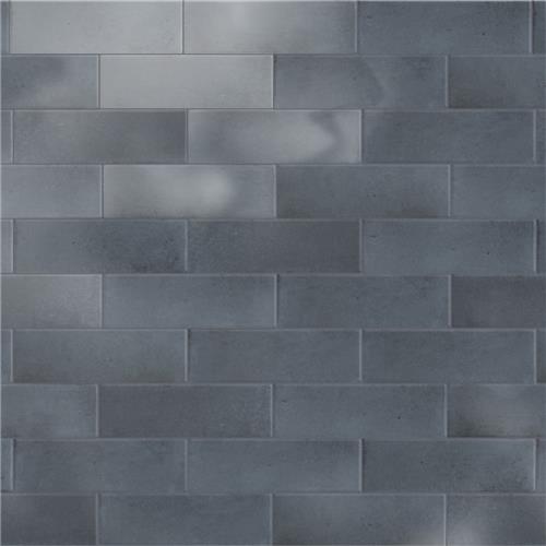 Coco Glossy Blue Night 2"x5-7/8" Porcelain Wall Tile