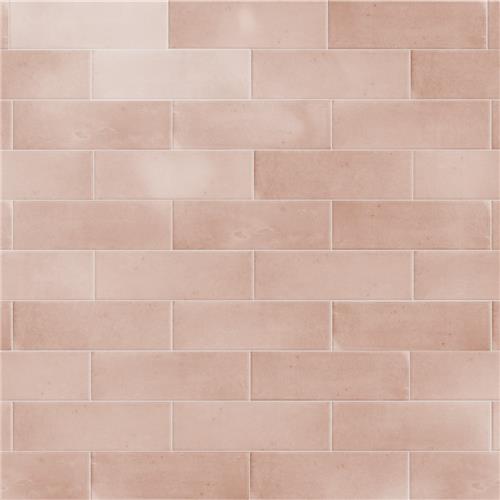 Coco Glossy Orchard Pink 2"x5-7/8" Porcelain Wall Tile