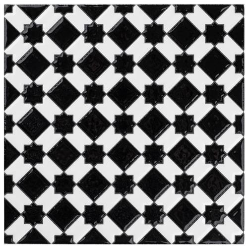 Sevillano Giralda Checker 7-7/8"x7-7/8" Ceramic Wall Tile