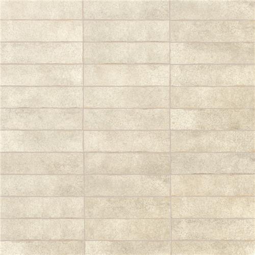 Crackle Cream 2-7/8"x11-7/8" Ceramic Wall Tile