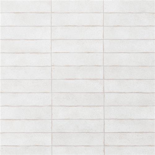 Crackle White 2-7/8"x11-7/8" Ceramic Wall Tile