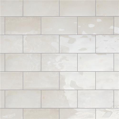 Camden Antique Bianco 4" x 8" Ceramic Wall Tile