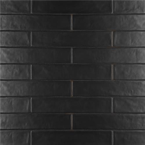 Chester Matte Nero 2" x 10" Ceramic Wall Tile