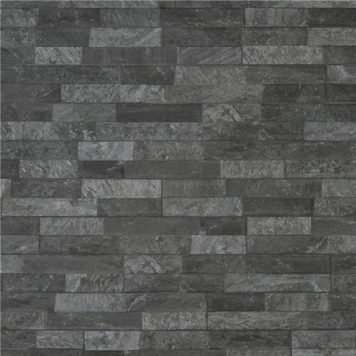 Ordino Black 3-1/4"x17-1/2" Porcelain Wall Subway Tile