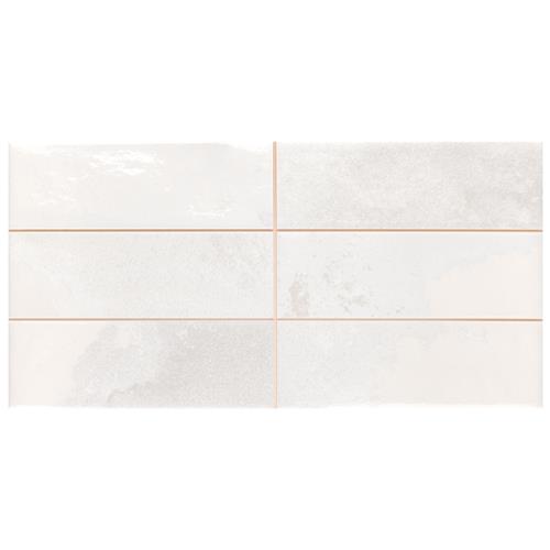 Kings Luxe Tradition Brick White 7-7/8"x15-3/4" Porc W Tile