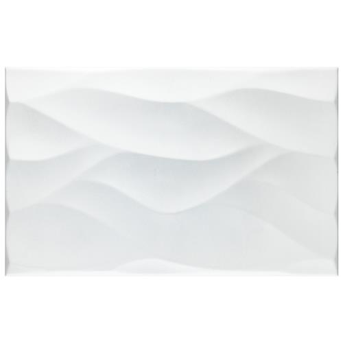 More Natur Matte White 9-7/8"x15-3/4" Ceramic Wall Tile