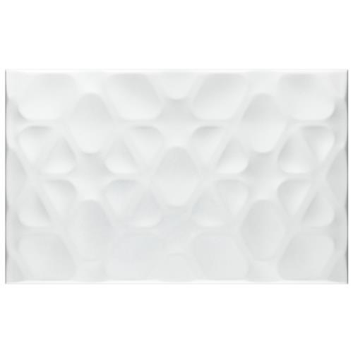 More Pure Matte White 9-7/8"x15-3/4" Ceramic Wall Tile