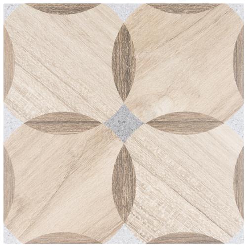 Picture of Komi Mossy 7-7/8"x7-7/8" Porcelain F/W Tile
