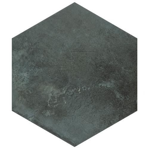 Picture of Industrial Hex Green 8-1/2"x9-7/8" Porcelain F/W Tile