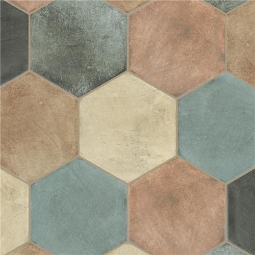 Picture of Fika Hex Mix 7-3/4"x9" Ceramic F/W Tile
