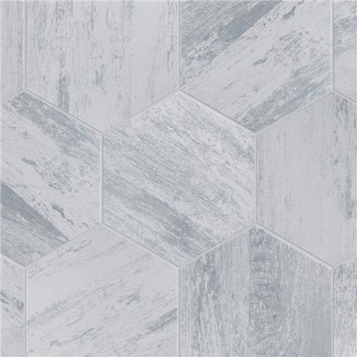 Picture of Cassis Hex White 8-5/8"x9-7/8" Porcelain F/W Tile