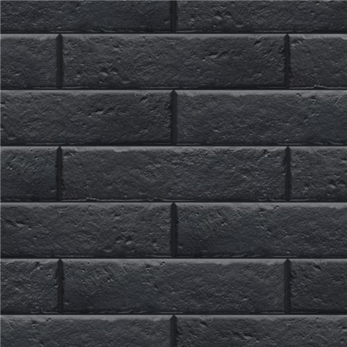 Picture of Brooklin Brick Black 2-3/8" x 9-1/2" Porcelain FW Tile