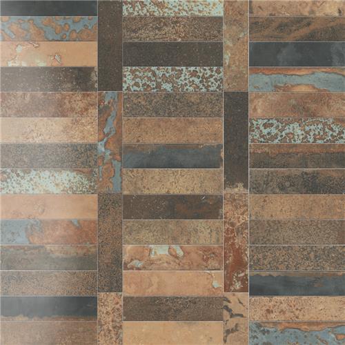 Picture of Maheno Brick Mix 2-3/8"x9-3/4" Porcelain F/W Tile