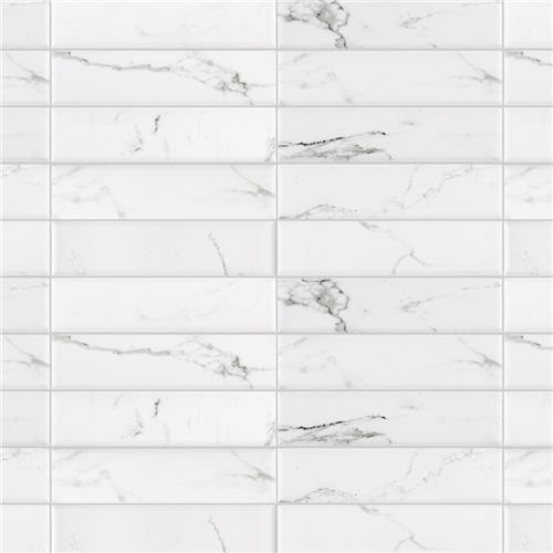Picture of Timeless Brick Calacatta 2-3/8" x 9-7/8" Porcelain F/W Tile