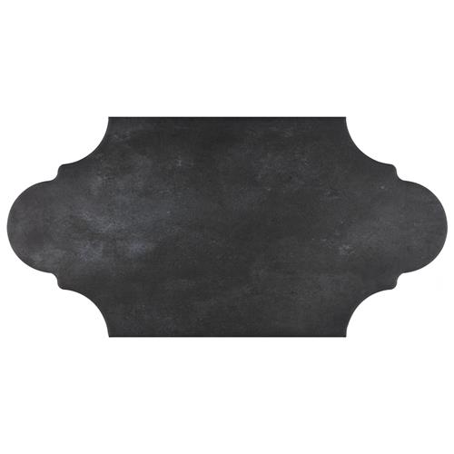 Picture of Alhama Provenzal Black 6-1/4"x12-3/4" Porcelain F/W Tile