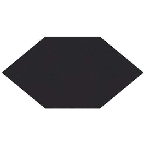 Picture of Textile Basic Kayak Black 6-1/2"x12-1/2" Porcelain F/W Tile