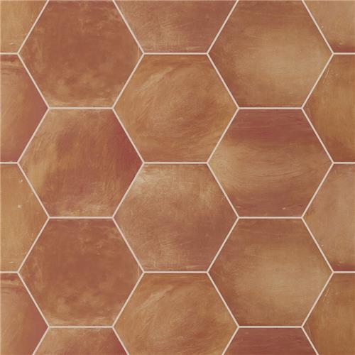 Picture of Sentier Hex des Ocres 5-1/2”x6-1/4” Porcelain F/W Tile