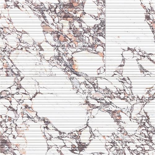 Picture of Touche Pleated Deco Rubis 23-1/2"x47-1/8" Porcelain F/W Tile