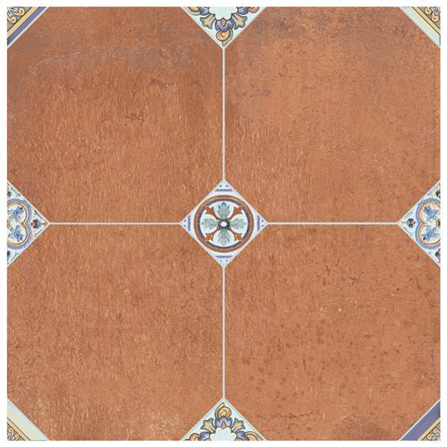 Picture of Manises Decor Cuero 13-1/8"x13-1/8" Ceramic F/W Tile