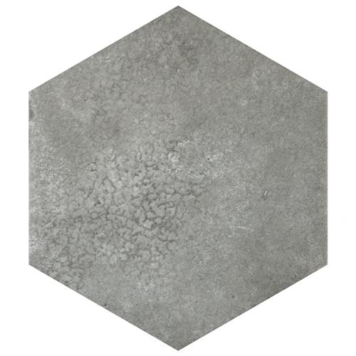 Picture of Heritage Hex Shadow 7"x8" Porcelain Floor/Wall Tile