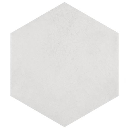 Picture of Heritage Hex Snow 7"x8" Porcelain Floor/Wall Tile