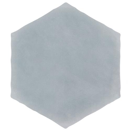 Picture of Palm Hex Grey 5-7/8" x 6-7/8" Porcelain F/W Tile