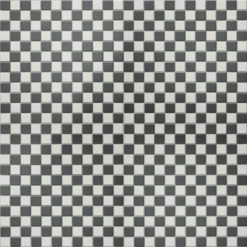 Picture of Gotham 1" Square Ungl Blk & Wht Checkerboard 11-3/4"x11-3/4"
