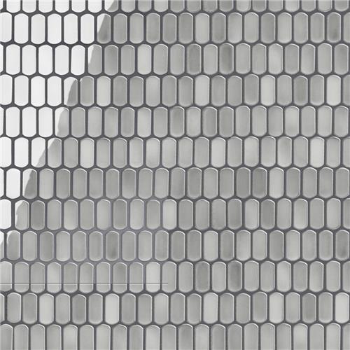 Picture of Hudson Capsule Grey Eye 12-1/4"x13-1/8" Porcelain Mosai Tile