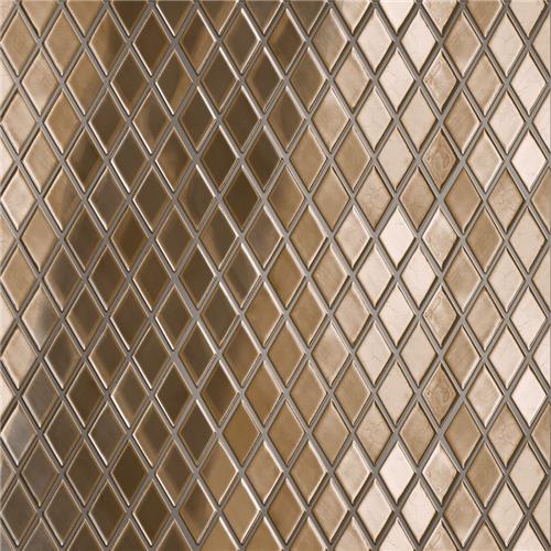 Picture of Hudson Kite Gold 10-1/8"x11-3/4" Porcelain Mos