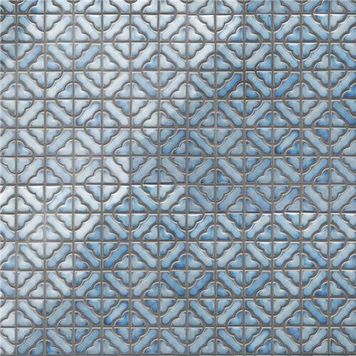 Picture of Hudson Tower Marine 12"x12" Porcelain Mosaic