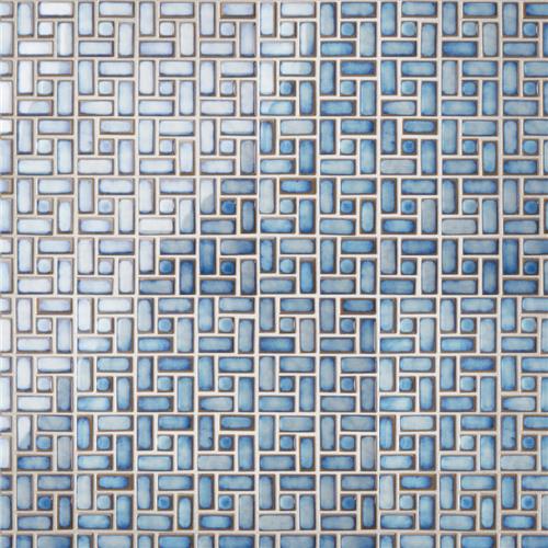 Picture of Hudson Spiral Marine 12-5/8"x12-5/8" Porcelain Mosaic