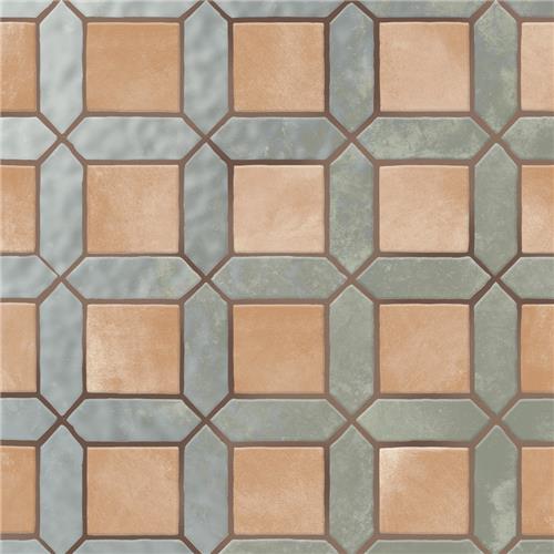 Picture of Picket Arendel Green w/ Terra Square 14-5/8"x22-1/2" F/W Til