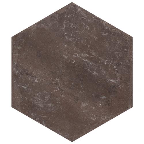 Picture of Brickyard Hex Red 8-1/2"x 9-7/8" Porcelain F/W Tile