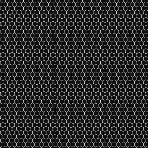 Picture of Colmena Hex Matte Carbon 11-1/2"x11-5/8" Por Mos