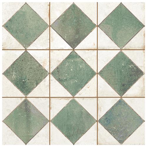 Picture of Kings Arles Green 13"x13" Ceramic F/W Tile