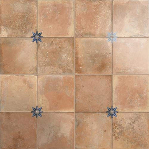 Picture of Kings Nonna w/Blue Star 17-7/8"x17-7/8" Porc F/W Tile