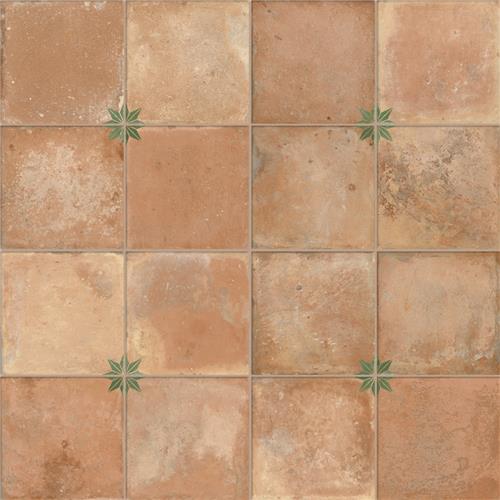 Picture of Kings Nonna w/Sage Star 17-7/8"x17-7/8" Porc F/W Tile