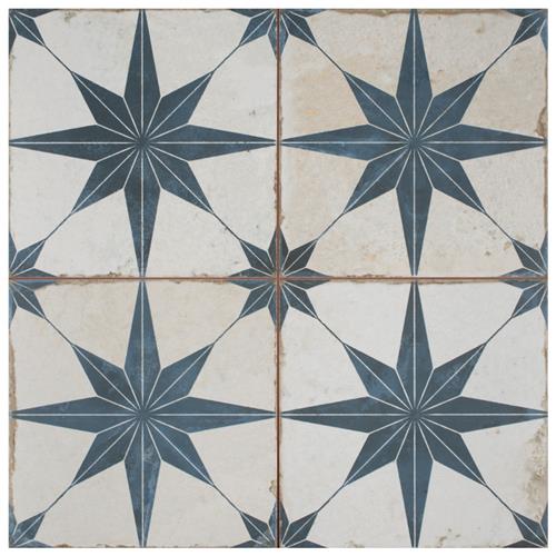 Kings Star Blue 17 5 8 X17 5 8 Ceramic F W Tile