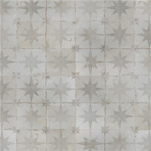 Kings Star White 17-5/8"x17-5/8" Ceramic Floor/Wall Tile