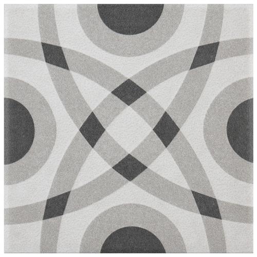 Picture of Twenties Mini Circle  4"x4" Ceramic Floor/Wall Tile