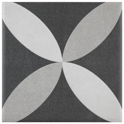 Picture of Twenties Mini Petal  3.88"x3.88" Ceramic Floor/Wall Tile