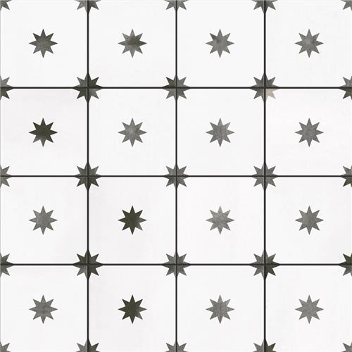 Picture of Starlight White 17-3/8"X17-3/8" Porcelain F/W Tile