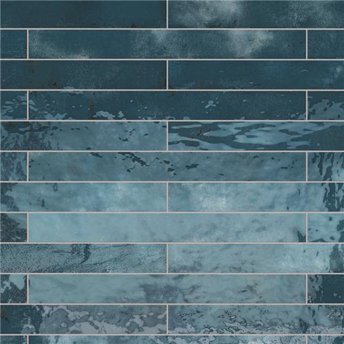 Picture of Scottsdale Blue 1-7/8"x17-3/4" Porcelain F/W Tile