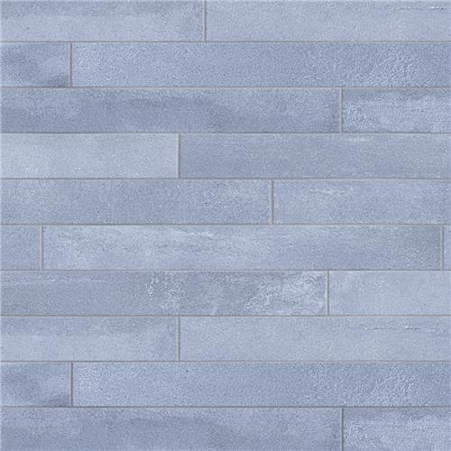 Picture of Tucson Blue 1-7/8"x17-3/4" Porcelain F/W Tile