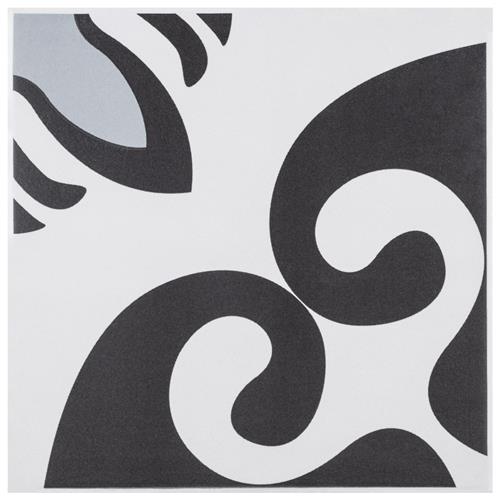 Picture of Tierra White 7-3/4"x7-3/4" Ceramic F/W Tile