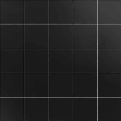Picture of Monocolor Special Nero 7-7/8"x7-7/8 Ceramic F/W Tile
