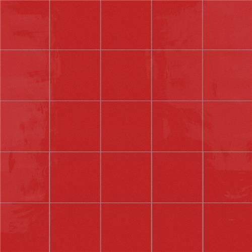 Picture of Monocolor Premium Rojo Volcan 7-7/8"x7-7/8 Ceramic F/W Tile
