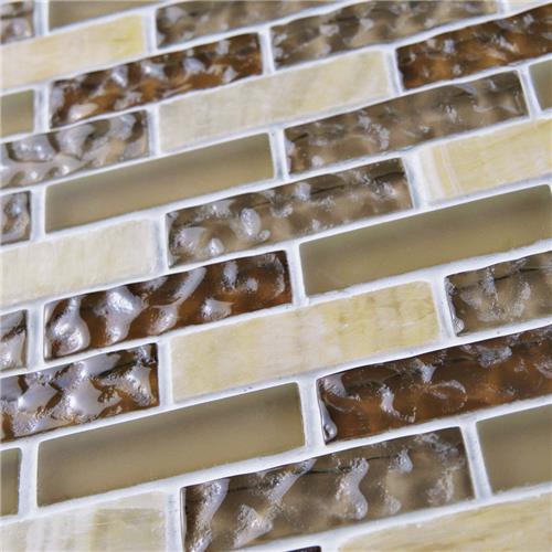 Tessera Subway Amber 10 3 4 X11 Gl Stone Mos