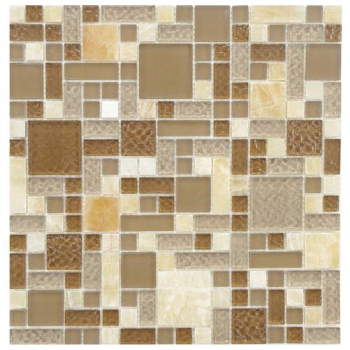 Somertile Gl Tile 11 3 4 X11 Tessera Versailles Amber Gl Stone Mosaic